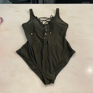 Mossimo Dark Green Swimsuit
